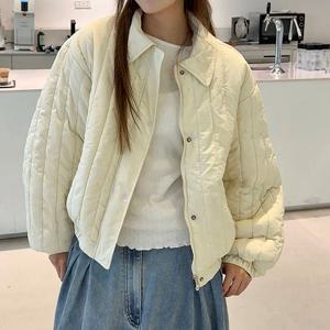 [올리비에스클로젯] 데일리 카라 집업 패딩점퍼_O2512PD012D