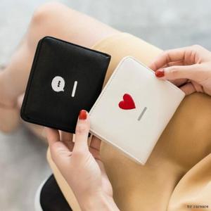 여성지갑 6643 반지갑 동전지갑 카드지갑 큐티 아이콘 잡화 신학기 여성가방