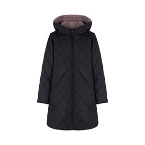 샤트렌 다이아 퀼팅 후드 롱패딩_HCEWPD202