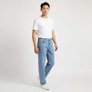 배송 아페쎄 남성 A.P.C. RELAXED RAW EDGE H 데님 진 COGXL H09211 IAB