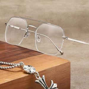 긱시크 무테 반무테 뿔테 안경 티타늄 안경테 RT9006