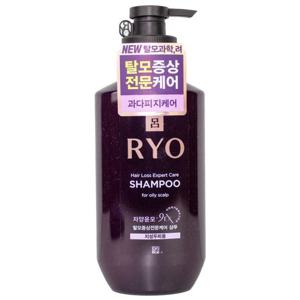 탈모증상케어 400ml 샴푸 려 지성두피용 자양윤모