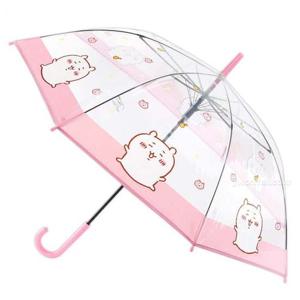 먼작귀 치이카와 보더 60 투명우산 핑크 장 우산 캐릭