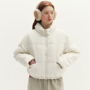 [마리끌레르][정가159,000]넥 포인트 숏 패딩(MAFDPD12NIV)