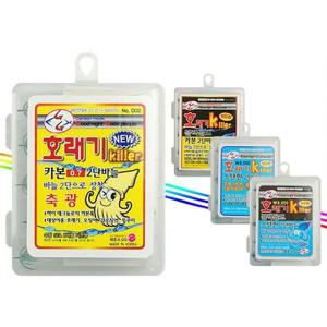 씨타임 GG 호래기 2단바늘 바다낚시 카본 스텐 대바늘