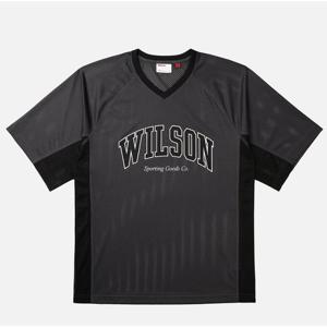 윌슨 올라운더 메쉬 반팔 티셔츠 B1 W251001NTS41 CHR LGR RED