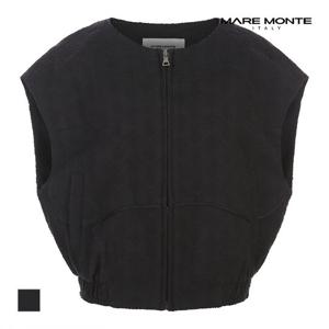 [마레몬떼][마레몬떼] 루즈핏 집업 베스트_M242MVT08S0