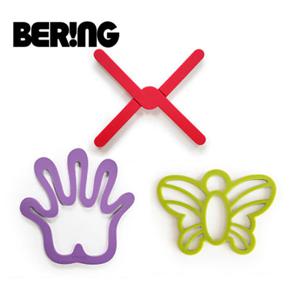 베링 논슬립 실리콘 냄비받침(버라이어티팩) 3종세트