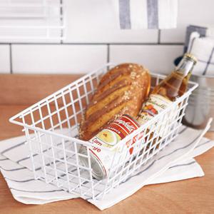 화이트 다용도바구니(소)