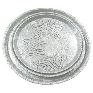 (한셀)스마일 화이바쟁반 3P세트 / 원형