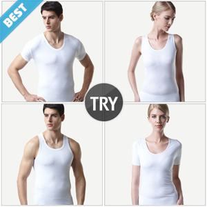 [BYC,TRY,JD] 부드러운 여성 순면 런닝 특가_유색 반팔 레이스 나시 택1