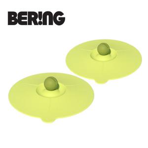 베링 실리콘 전자렌지/냉장고 간편 그릇뚜껑14cm 2개
