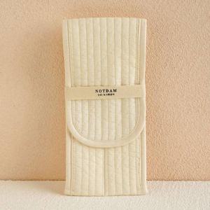 놋담 누빔 수저집 2인