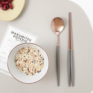 [보겐] 비쥬 로즈골드 수저세트(숟가락,젓가락) 7컬러