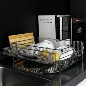 루시드 식기건조대 1단 /물빠짐 스텐식기건조대