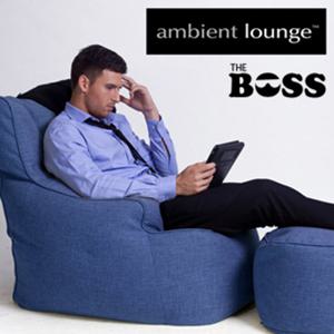 엠비언트라운지 영국 빈백 소파 더보스 (발받침증정)