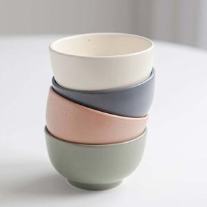 [국내생산] 니코트 히어 무광 밥공기 4color