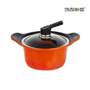 키친아트 세라믹 통주물 S 냄비 양수 20cm