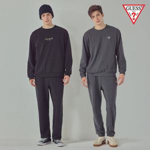 게스 언더웨어 25FW 시그니처 남성 기모 이지셋업 4종