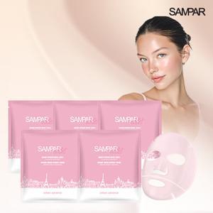 쌍빠[균일가/체험특가]하이드로겔 마스크팩 5매/미스트세럼/립틴트/립오일/클렌징밀크/실리콘붓 택1