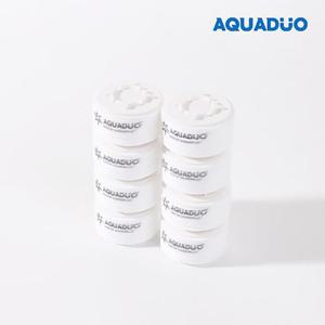 아쿠아듀오 SF-1000 싱크대 플렉시블 코브라형 녹물필터 8개 SET