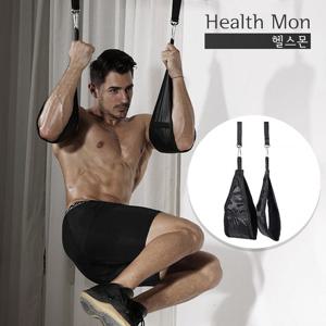 헬스몬 행잉 레그레이즈 스트랩 AB 스트랩 AB 슬링 복근 운동