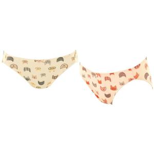 부드러운 모달 고양이나염 여성 팬티 VPT6251