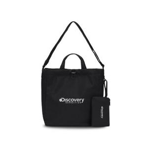 디스커버리힙색 AQS DXTG3123N-BKS 애슬레저 로고프린트 토트백