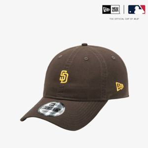 뉴에라 MLB 샌디에이고 파드리스 미니 로고 언스트럭쳐 볼캡 초콜렛 14392416
