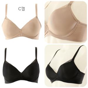 [비너스]노와이어 푸쉬업 심플라이닝 와이어리스 브라 VBRW384C