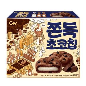 (P)청우 쫀득초코칩(240g/12입)