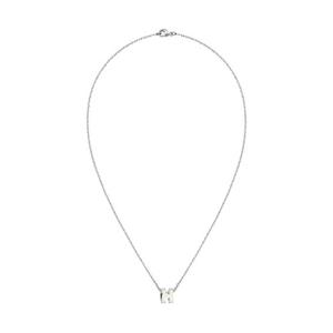 여성 에르메스 미니 팝아슈 펜던트 팔라듐 하드웨어 & 블랑 H147992FP49