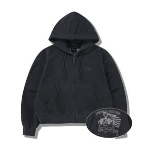 [지프]여성 WOMEN 피그먼트 크롭 후드집업 (JQ1TZF015)