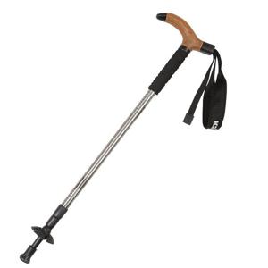 [케이투 (행사)]가벼운 워킹 및 트레킹 등 활용도가 우수한 두랄루민 T그립 3단 스틱 KUA24T03