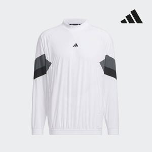 아디다스골프 남성 윈드레디 긴팔 풀오버 화이트 IM7224