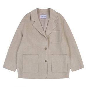 [코데즈컴바인]루즈핏 투버튼 핸드메이드 코트 (CJD-HC506WA)