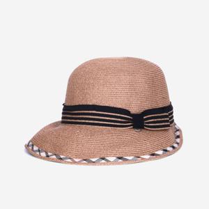 [닥스(모자)]여성 컬러배색 리본띠 천연 벙거지 DK46WBN003