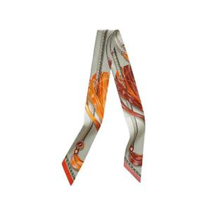 에르메스 카발카드 트윌리 그리 뻬를르 오랑쥬 아카쥬 H061829S14