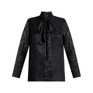 25 FW 베르사체 바로코 푸시 보우 셔츠 10144891A10059 TP432088593