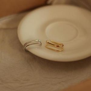 아트박스/이룸 롱 라인 볼드 쉐잎 이어커프 귀찌 귀걸이