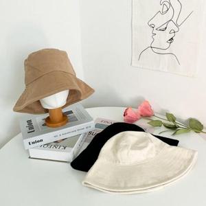 아트박스/이룸 베이직 면 넓은챙 벙거지 버킷햇 플로피햇 모자