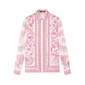 베르사체 블라우스 1001360 1A15277 5K660 PINK