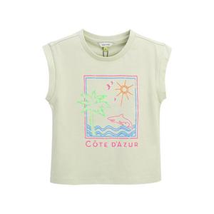 [컬리수]네온 포인트 민소매 티셔츠 C222TSG51P