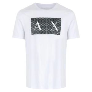 25 FW 아르마니 익스체인지 로고 프린트 반소매 티셔츠 8NZTCKZ8H4Z TP441184394