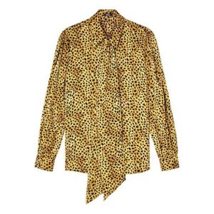 베르사체 블라우스 1022149 1A16365 5X780 BROWN