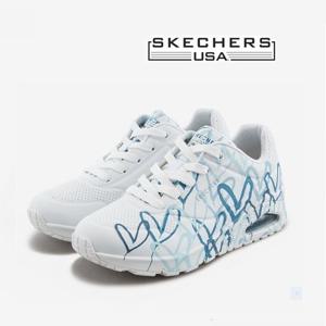 스케쳐스 여성 우노 골드크라운 화이트핑크 SC0WFCFX201 BS