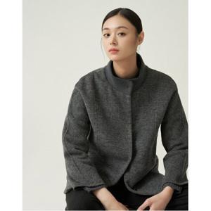 [올리비아로렌]니트 밴드넥 핸드 자켓____VOCFUXW9431