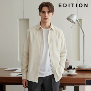 [에디션] 코듀로이 솔리드 셔츠 (NED4WC1901)