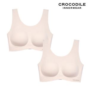 [크로커다일] 소프트 나일론모달 패드일체형 U넥 브라2종 소프트오트 CDWBR5O13_2