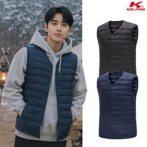 콜핑 남성 겨울 웰론 방수 등산 패딩 조끼 KSC759SV7M